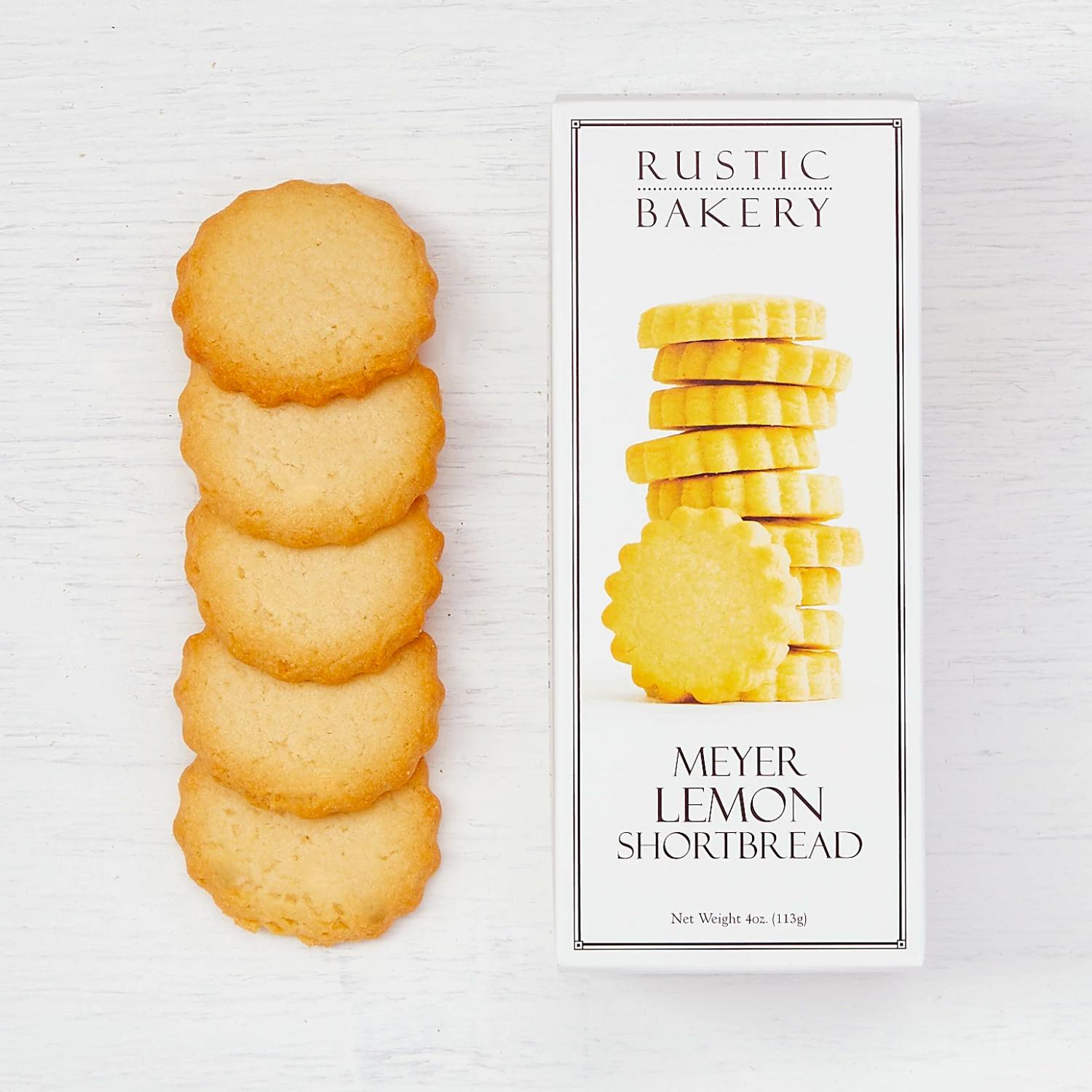 Rustic Bakery Shortbread meyer lemon