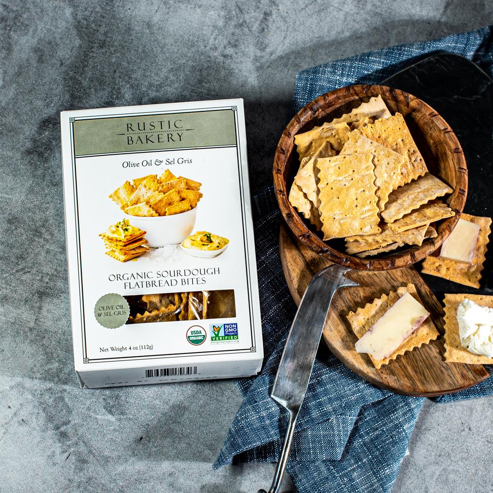 Rustic Bakery flatbread bites