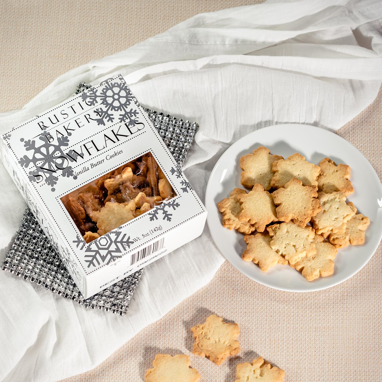 Rustic Bakery Snowflakes