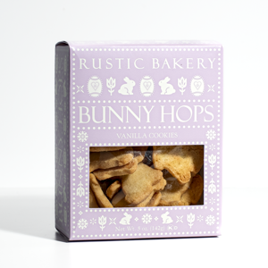 Rustic Bakery Vanilla Cookies Bunny Hops.