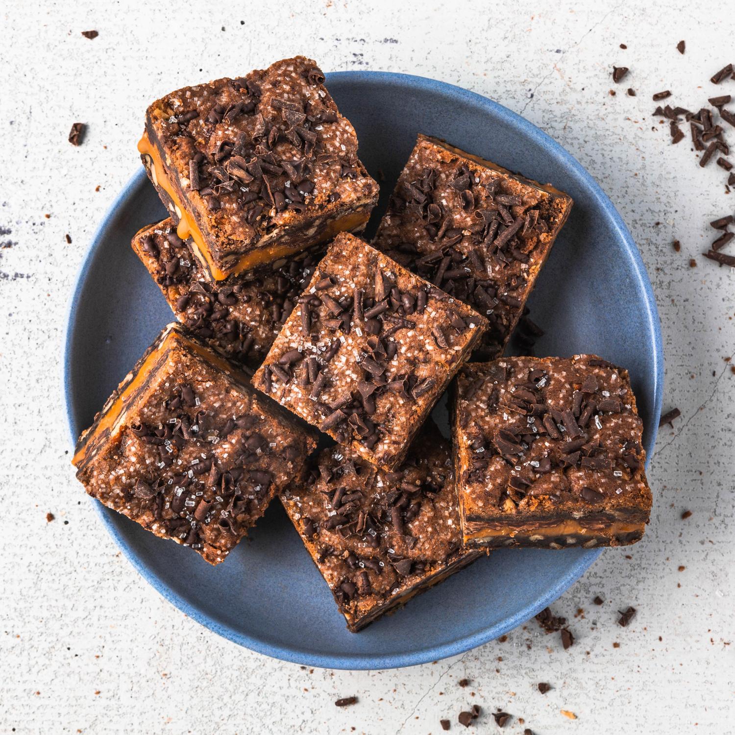 Salted Caramel Killer Brownie