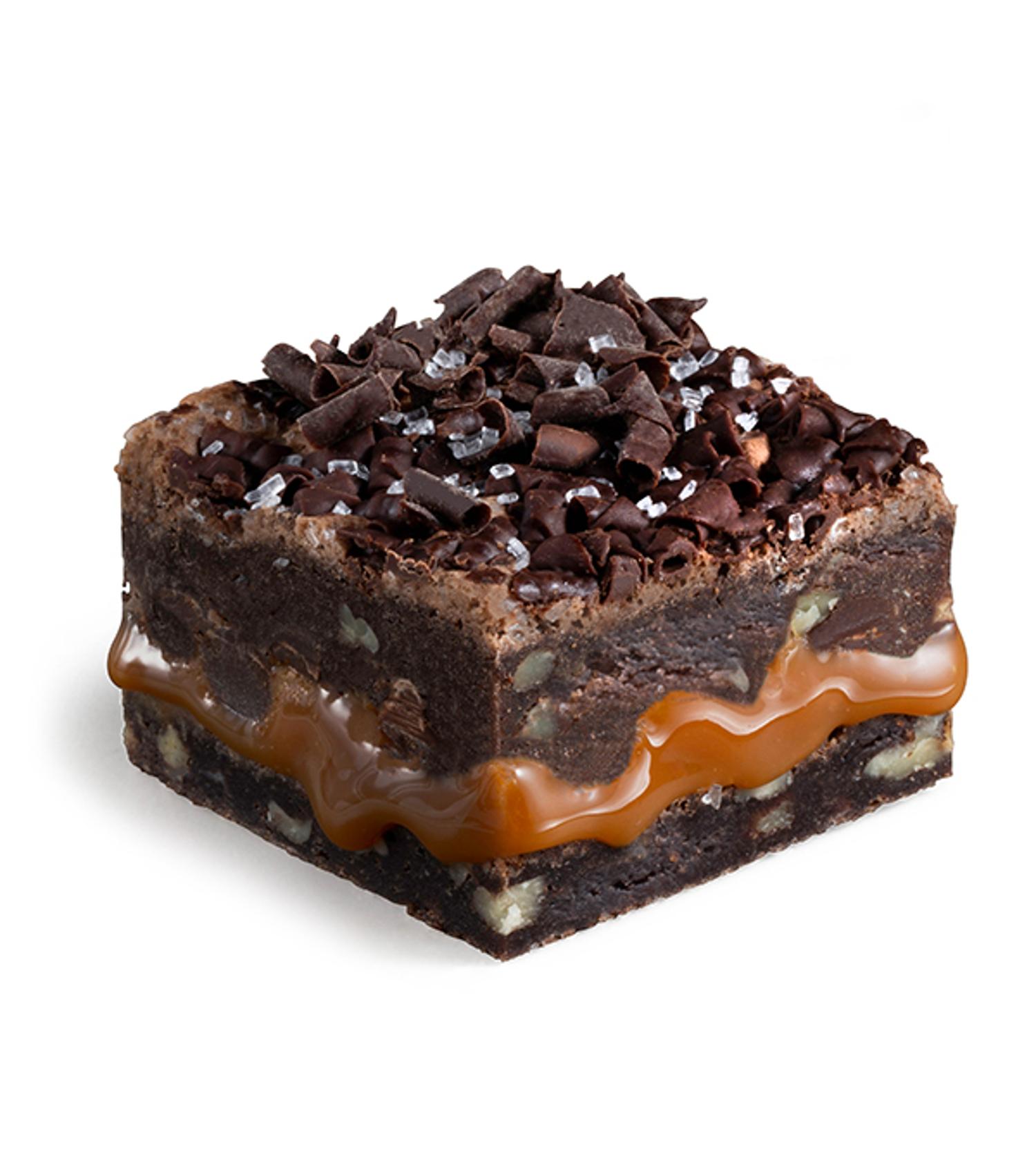 Salted Caramel Killer Brownie