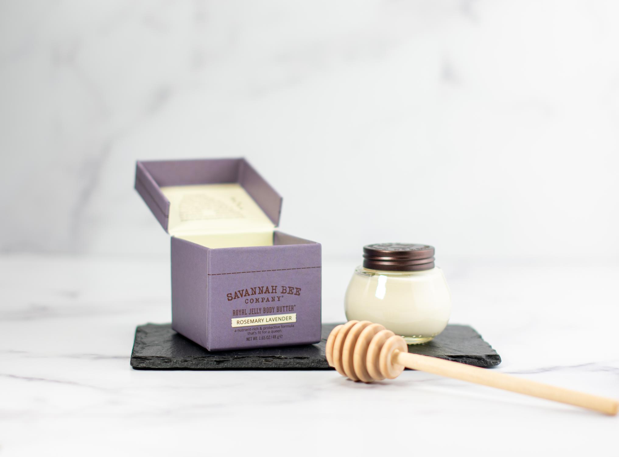 Savannah Bee Royal Jelly Body Butter Rosemary and Lavender Mini