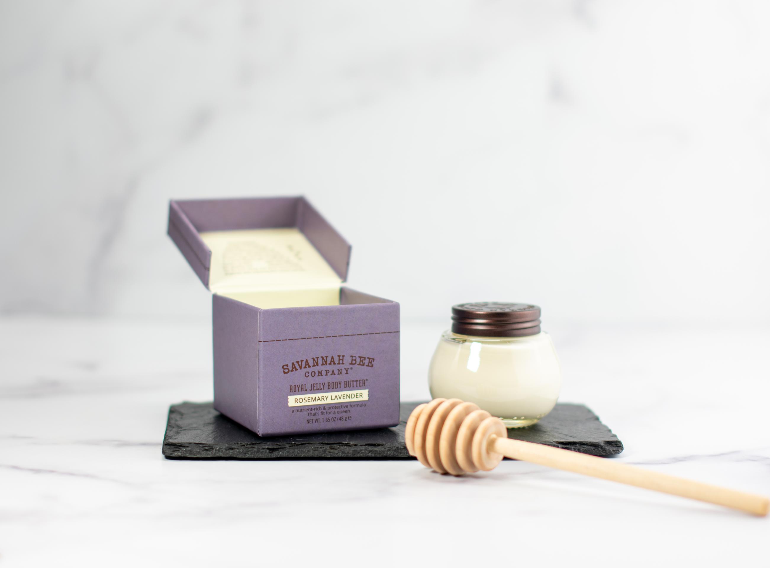 Savannah Bee Royal Jelly Body Butter Rosemary and Lavender Mini