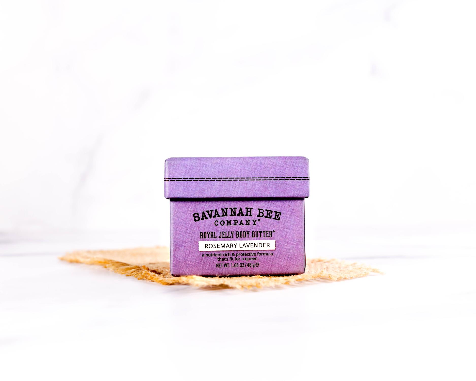 Savannah Bee Royal Jelly Body Butter Rosemary and Lavender Mini