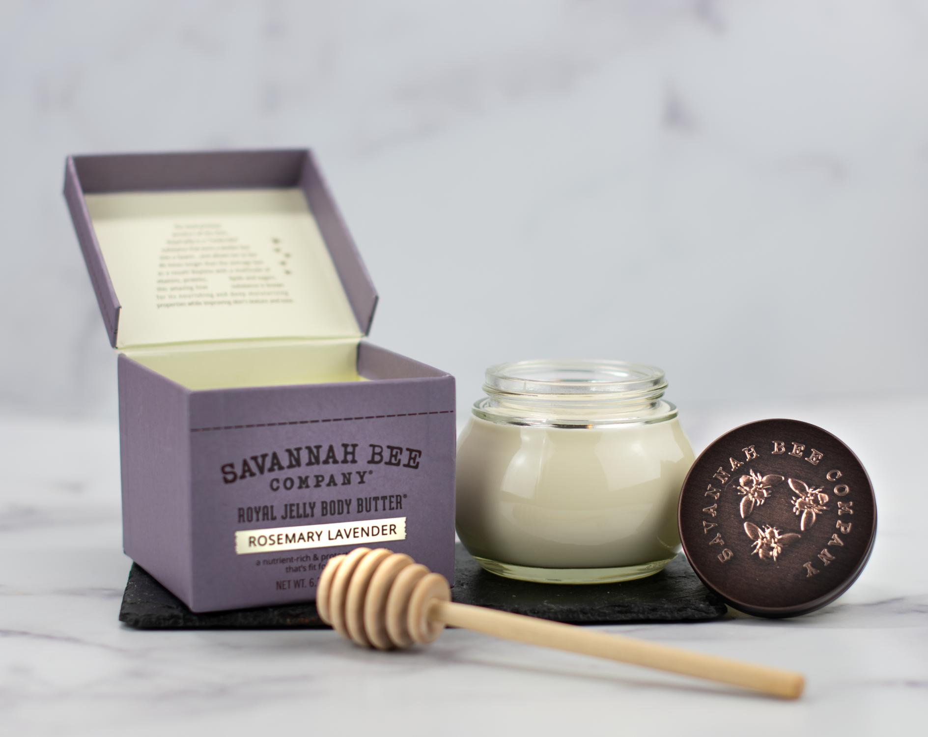 Savannah Bee Royal Jelly Body Butter Rosemary Lavender 