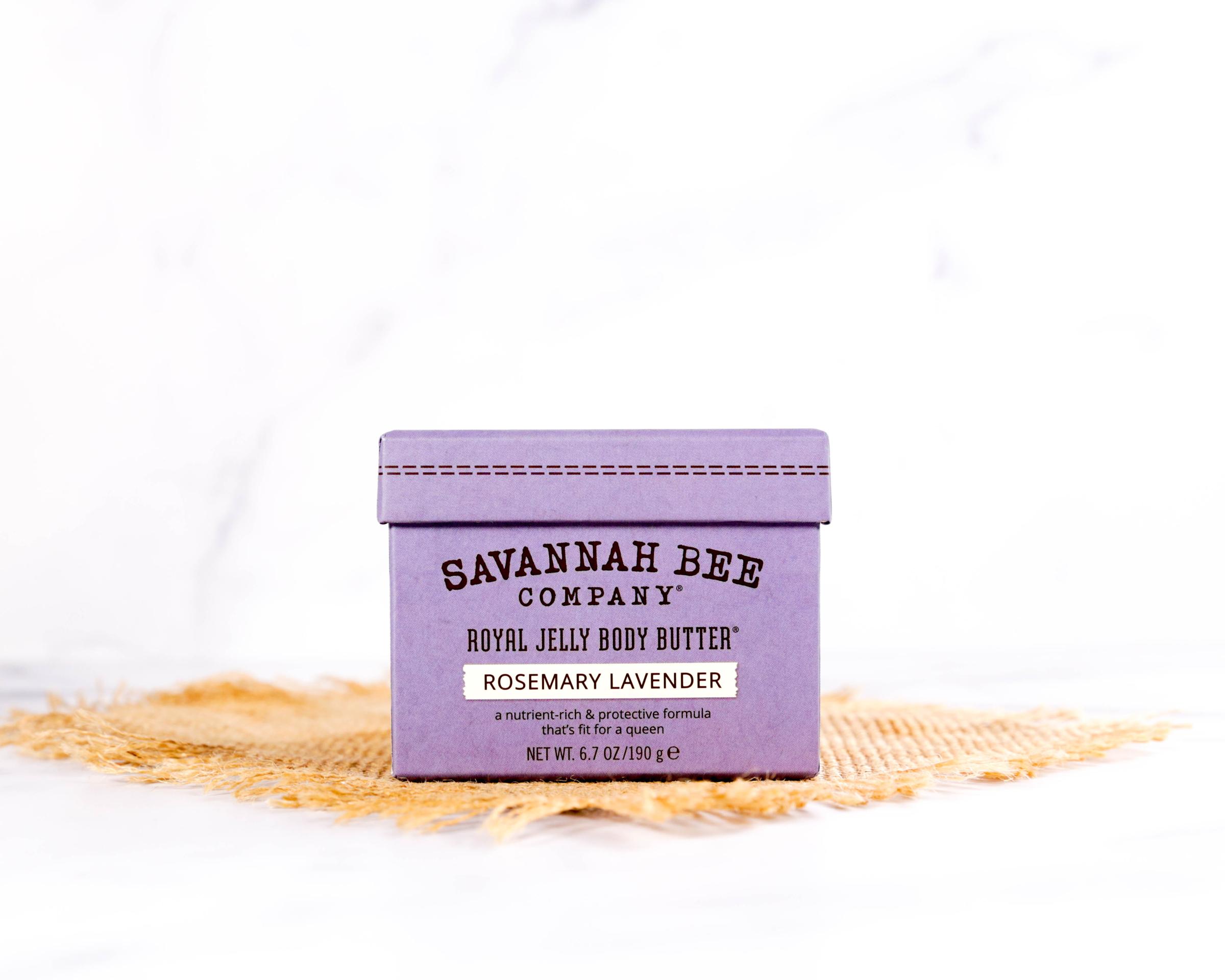 Savannah Bee Royal Jelly Body Butter Rosemary Lavender 