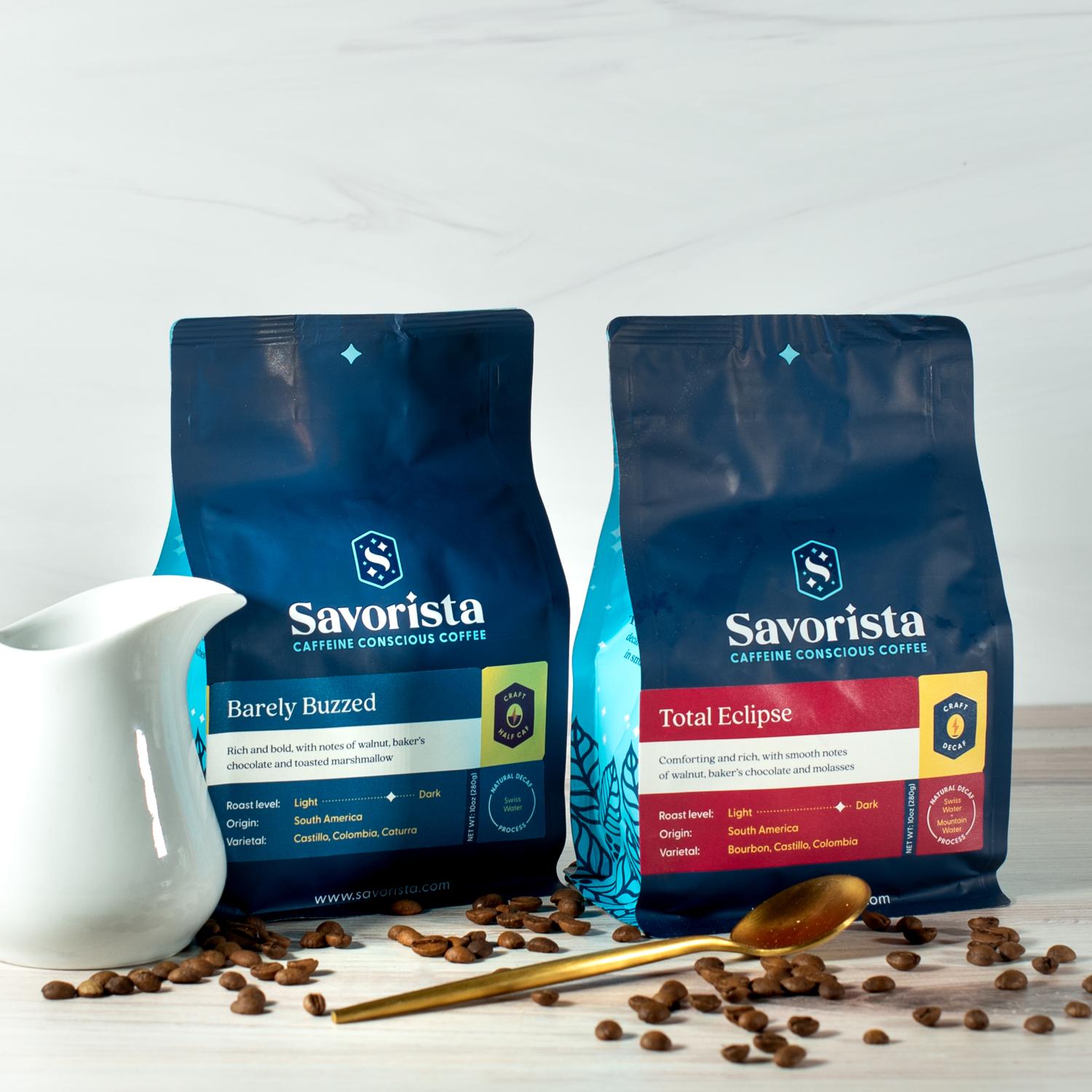 Savorista Caffeine Conscious Coffee Duo