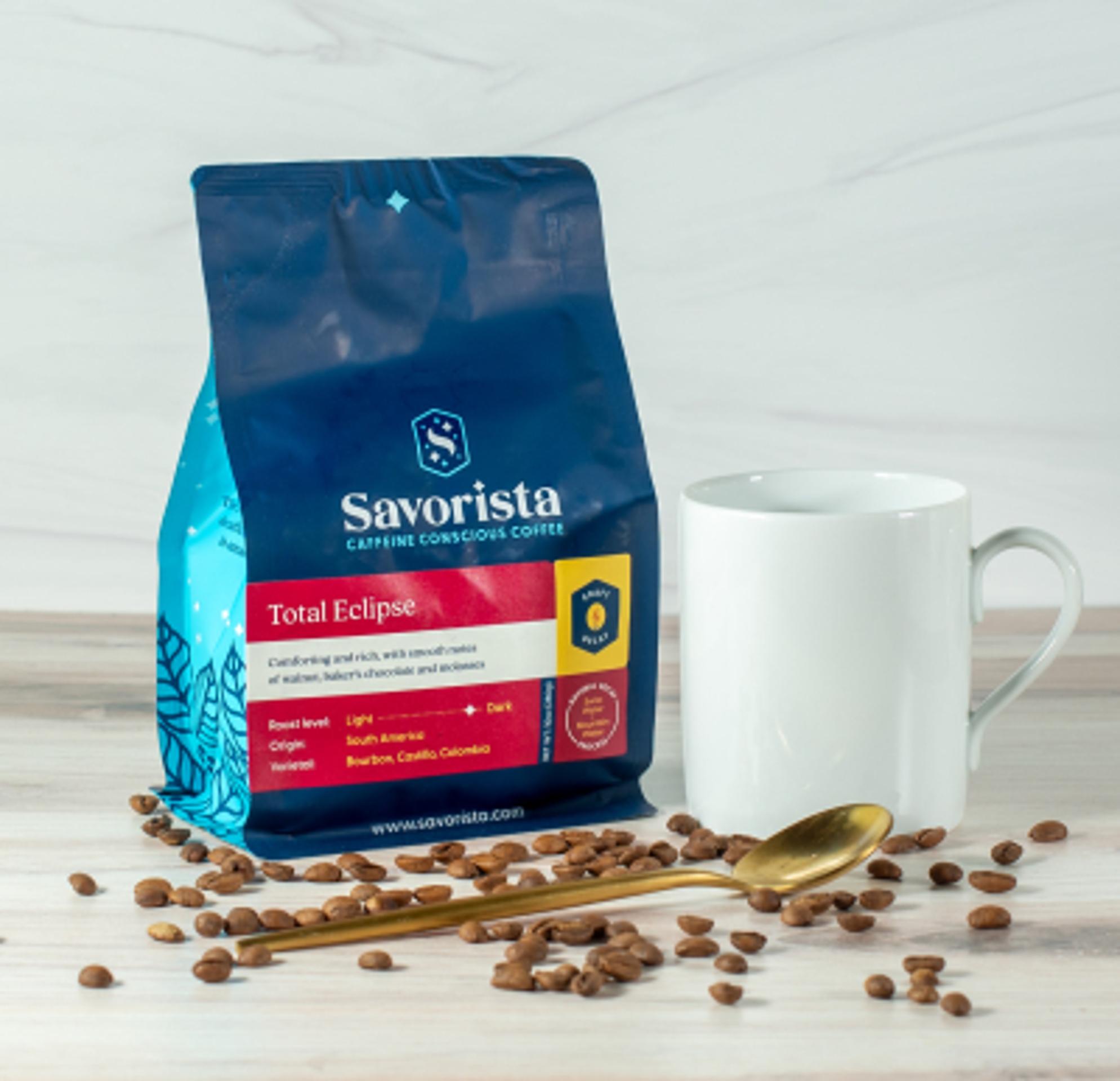 Savorista Barely Buzzed Half Caf Coffee