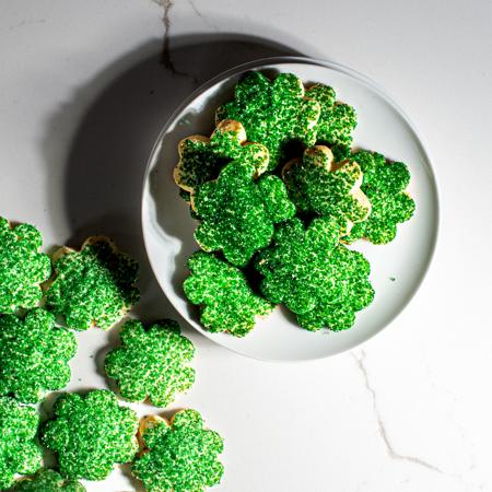 Servatii Shamrock Sugar Cookies