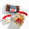 Sleigh Ride of Sweet Gift Box with peppermint Killer Brownie and Moose Munch Popcorn