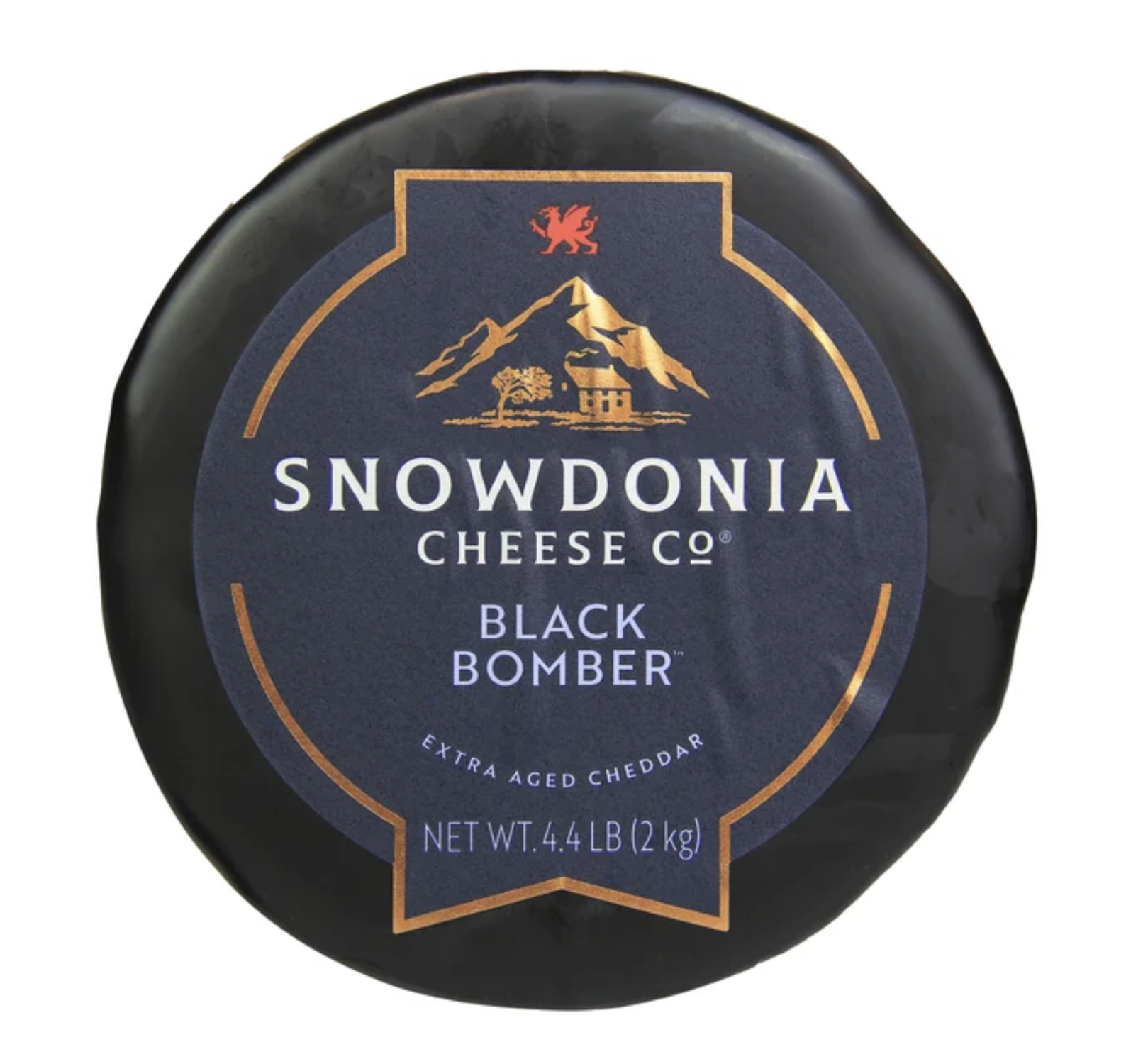 Snowdonia Black Bomber Cheddar Whole 4 lb wheel