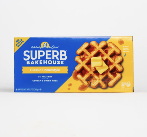 Superb Bakehouse Classic Gluten Free Waffles