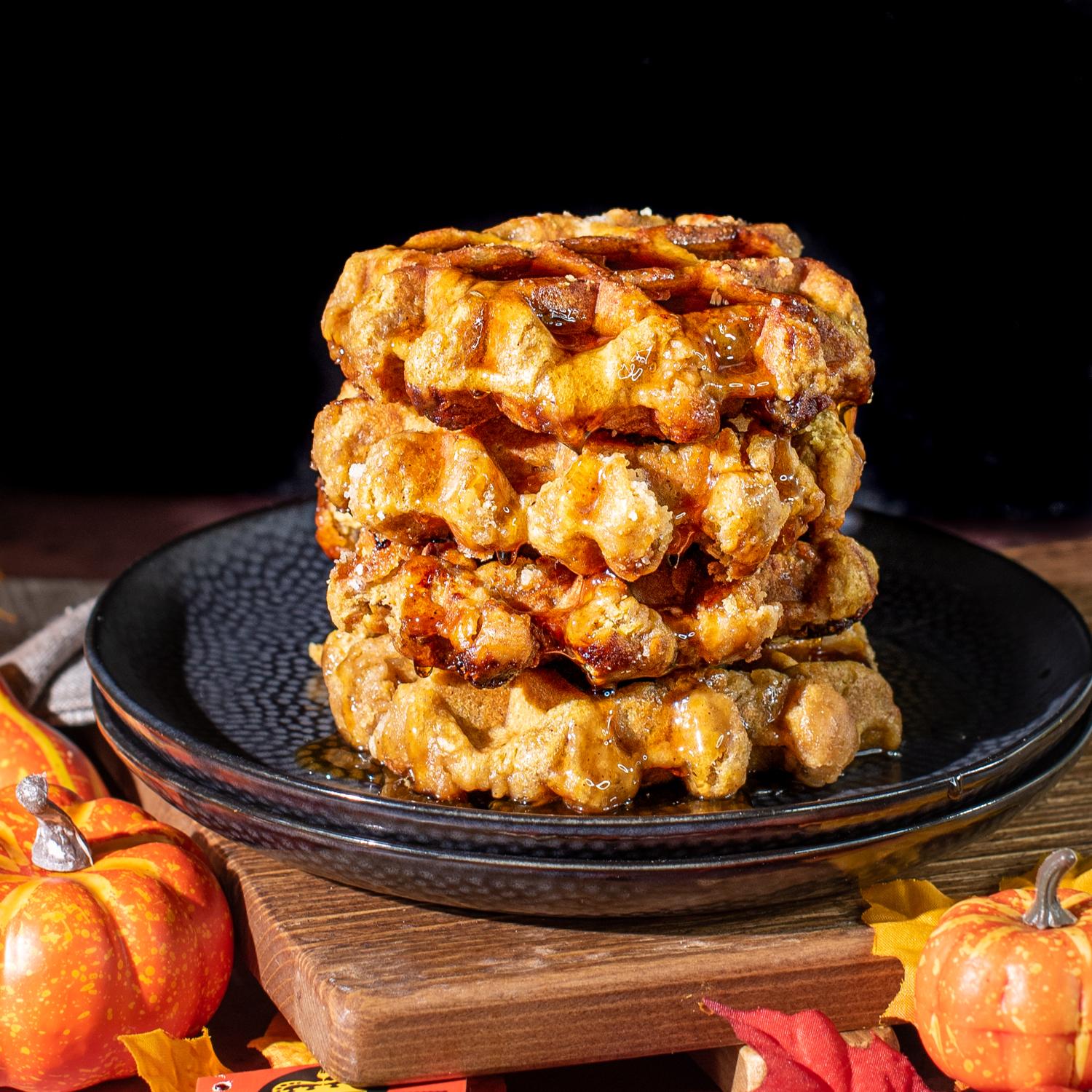 Taste of Belgium Pumpkin Waffles