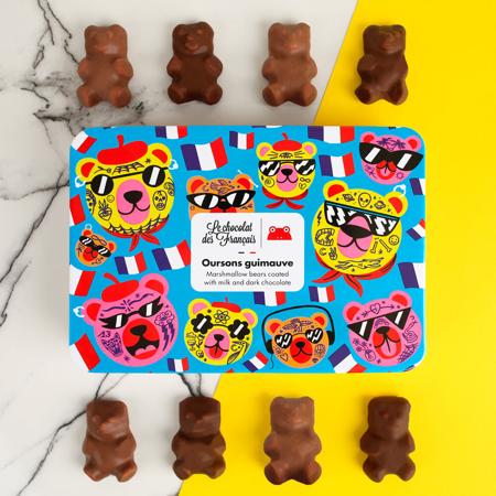 Le Chocolate des Francais Marshmallow Bears