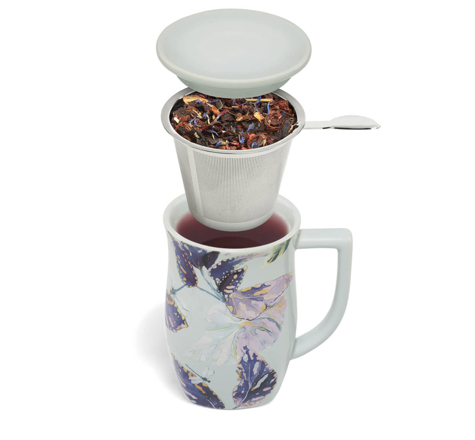 Tea Forte New York Botanical Garden Fiore Steeping Cup Demoislle
