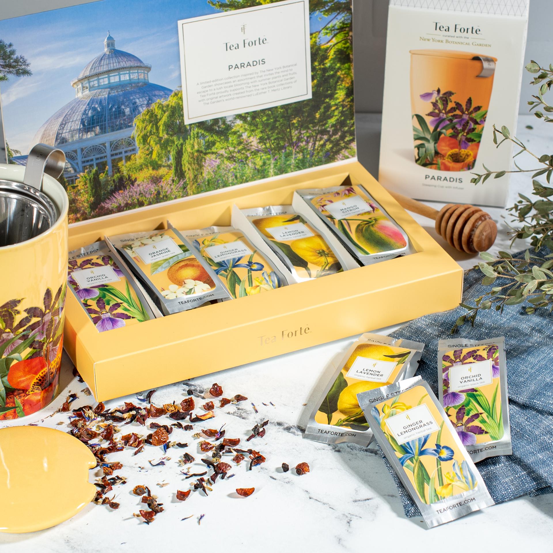 【さなえ】パラSH1000ml &パラTR1000g セット Tea Forté Paradis Single Steeps® | Dorothy Lane Market