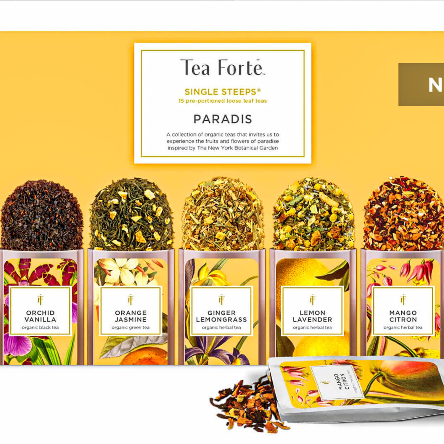 Tea Forte Paradis Gift Set