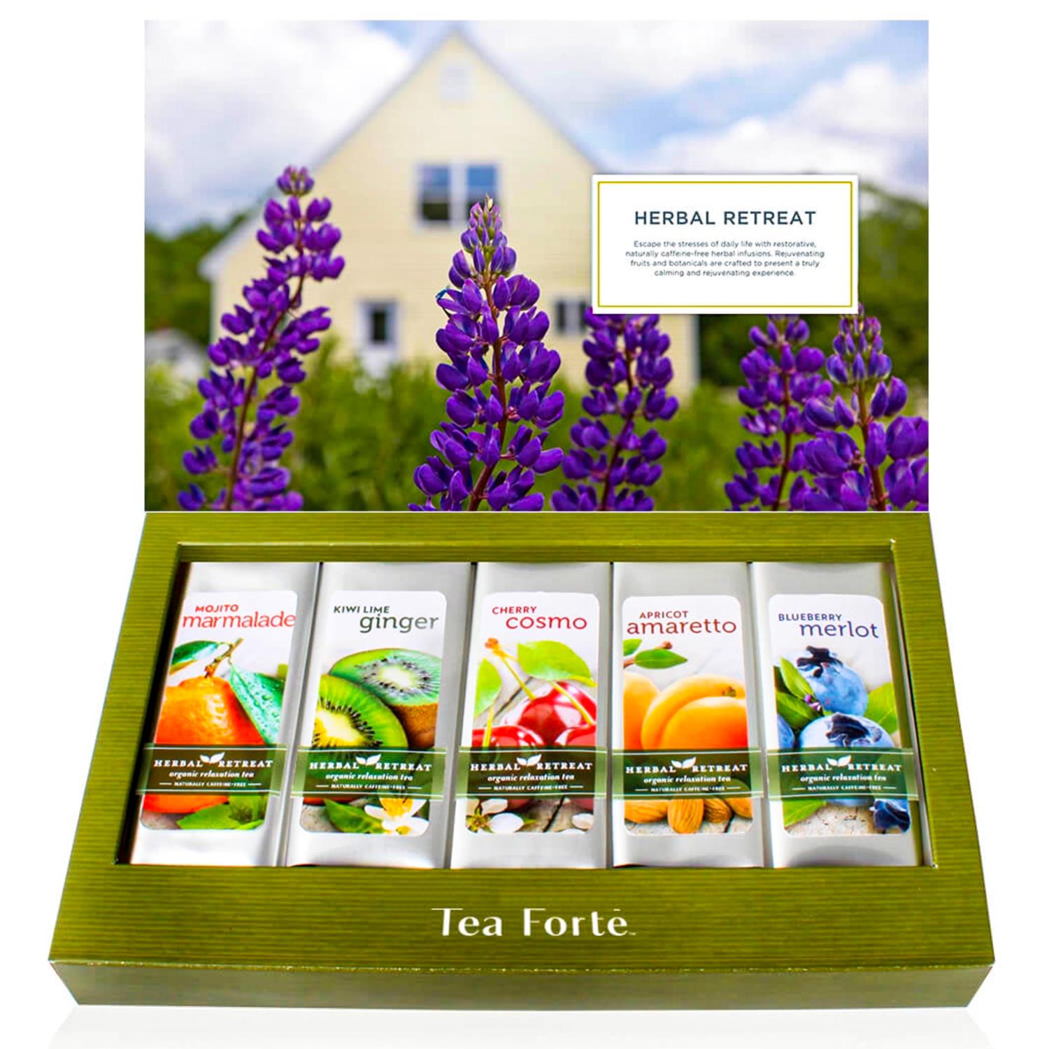 Tea Forte Single Steeps®  Herbal Retreat