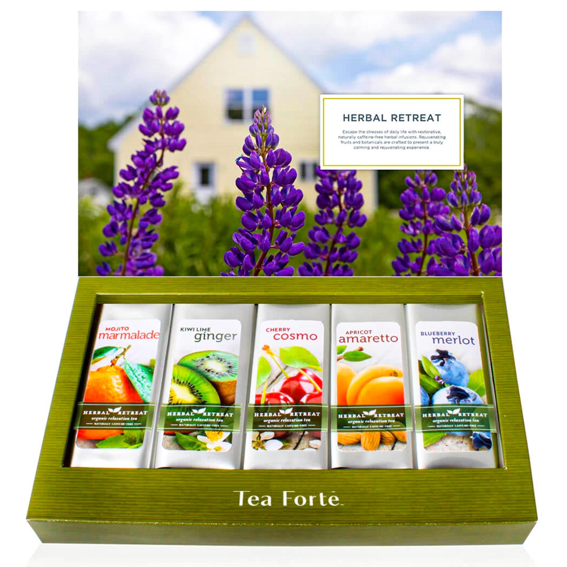 Tea Forte Single Steeps®  Herbal Retreat