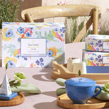 Tea Forté Volaré Gift Set | NYBG 3-Piece Collection | Dorothy Lane