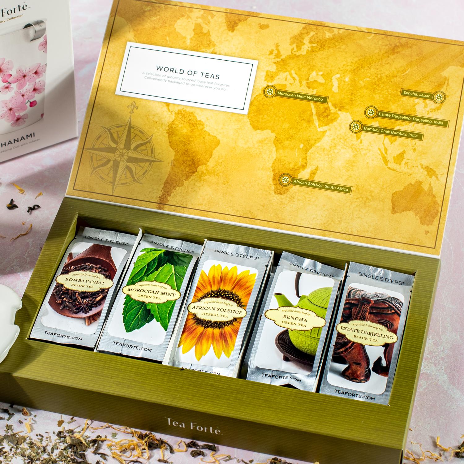 Tea Forte Single Steeps® World of Teas