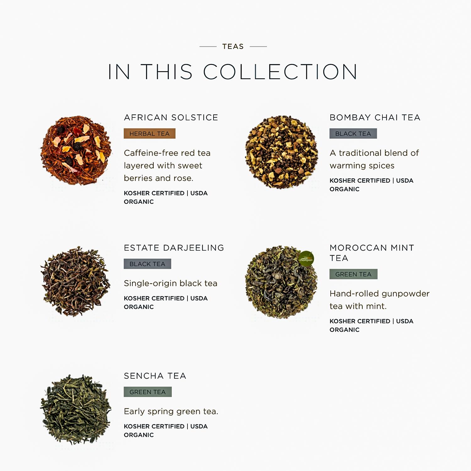 Tea Forte Single Steeps® World of Teas