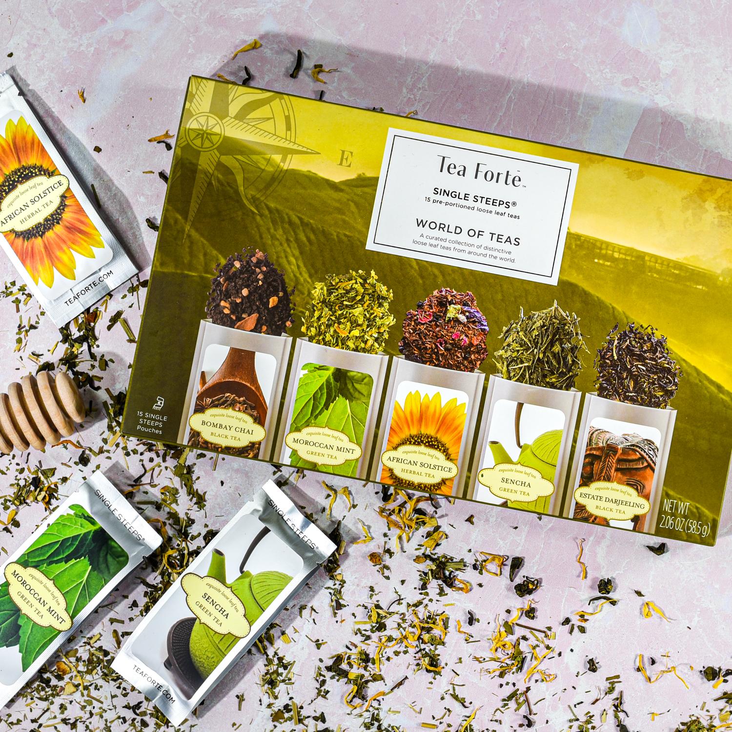 Tea Forte Single Steeps® World of Teas