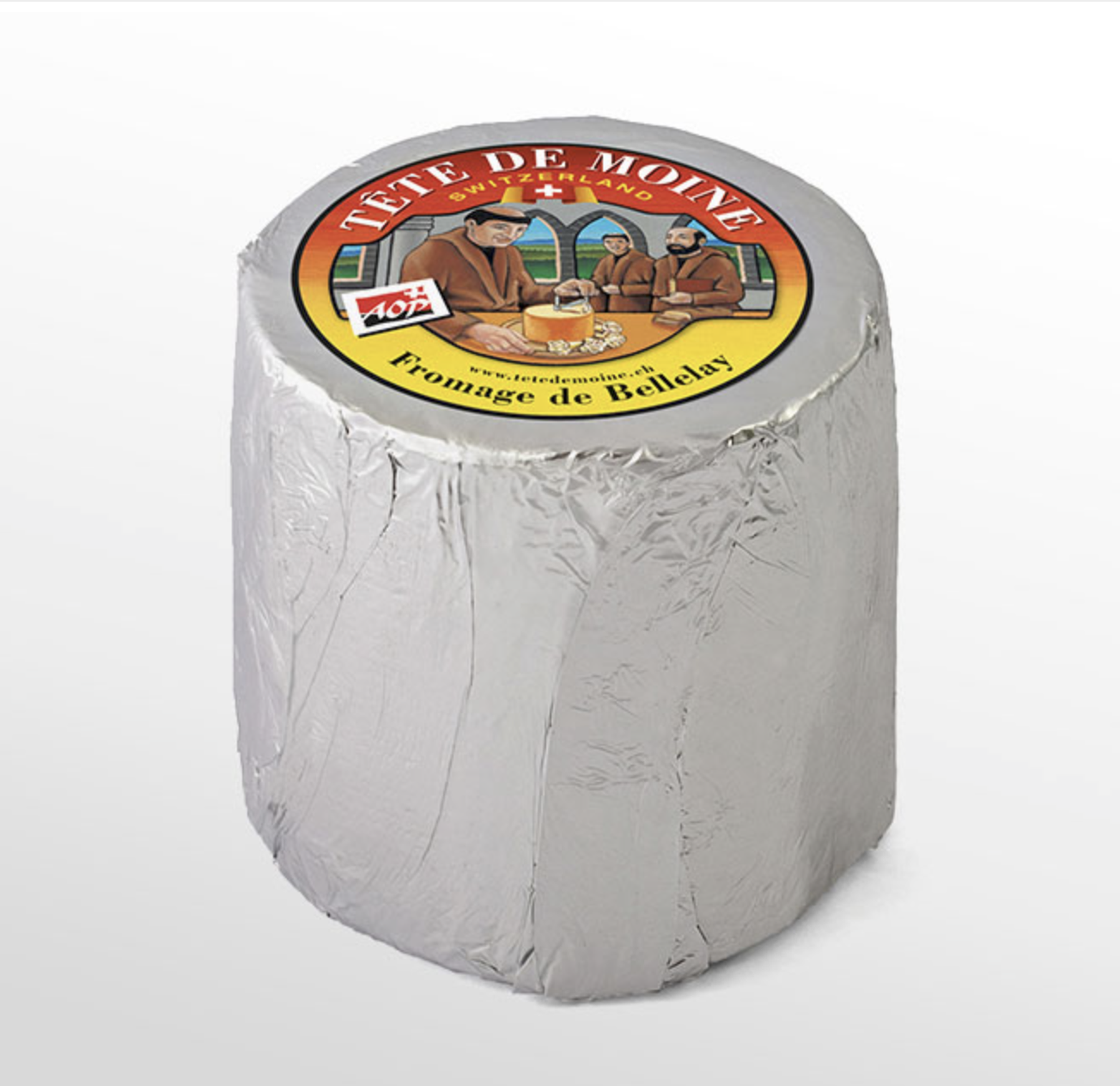 Tete De Moine Cheese from the swiss alps, perfect for cheese curler