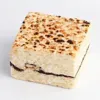 The Criserpy S'mores crispy cake enlarged top and side view