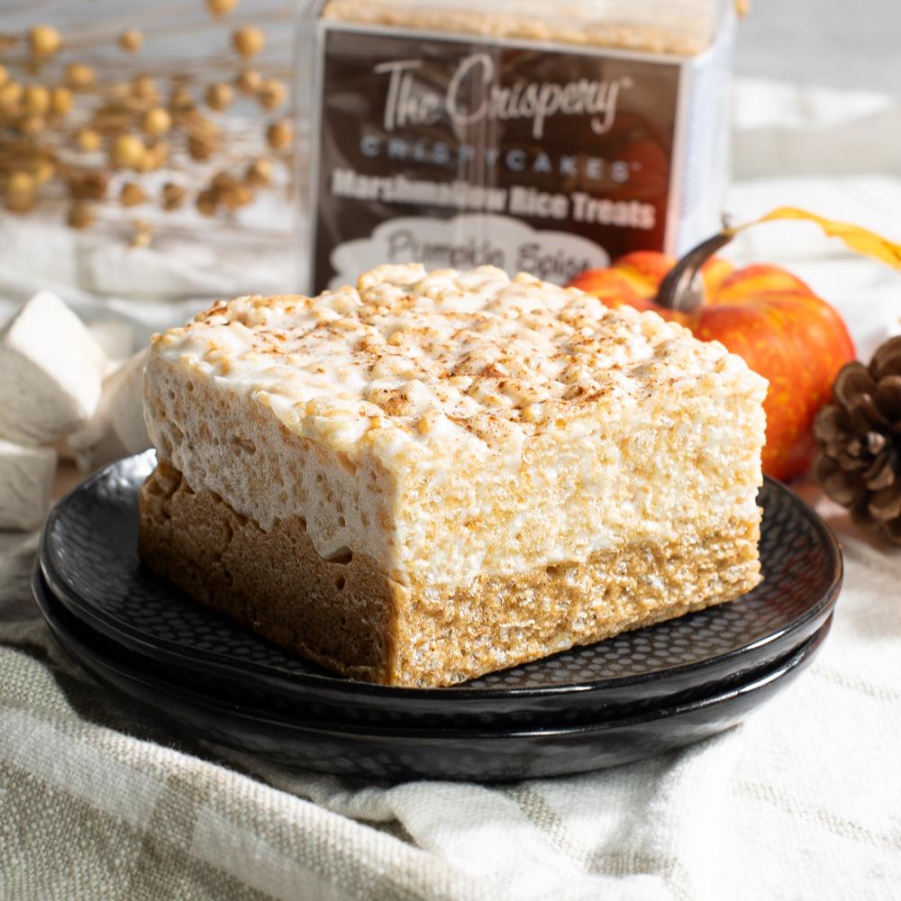 The Crispery marshmallow rice treat pumpkin spice