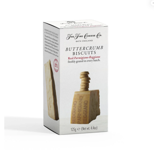 The Fine Cheese Co. Parmigiano-Reggiano Buttercrumb Biscuits