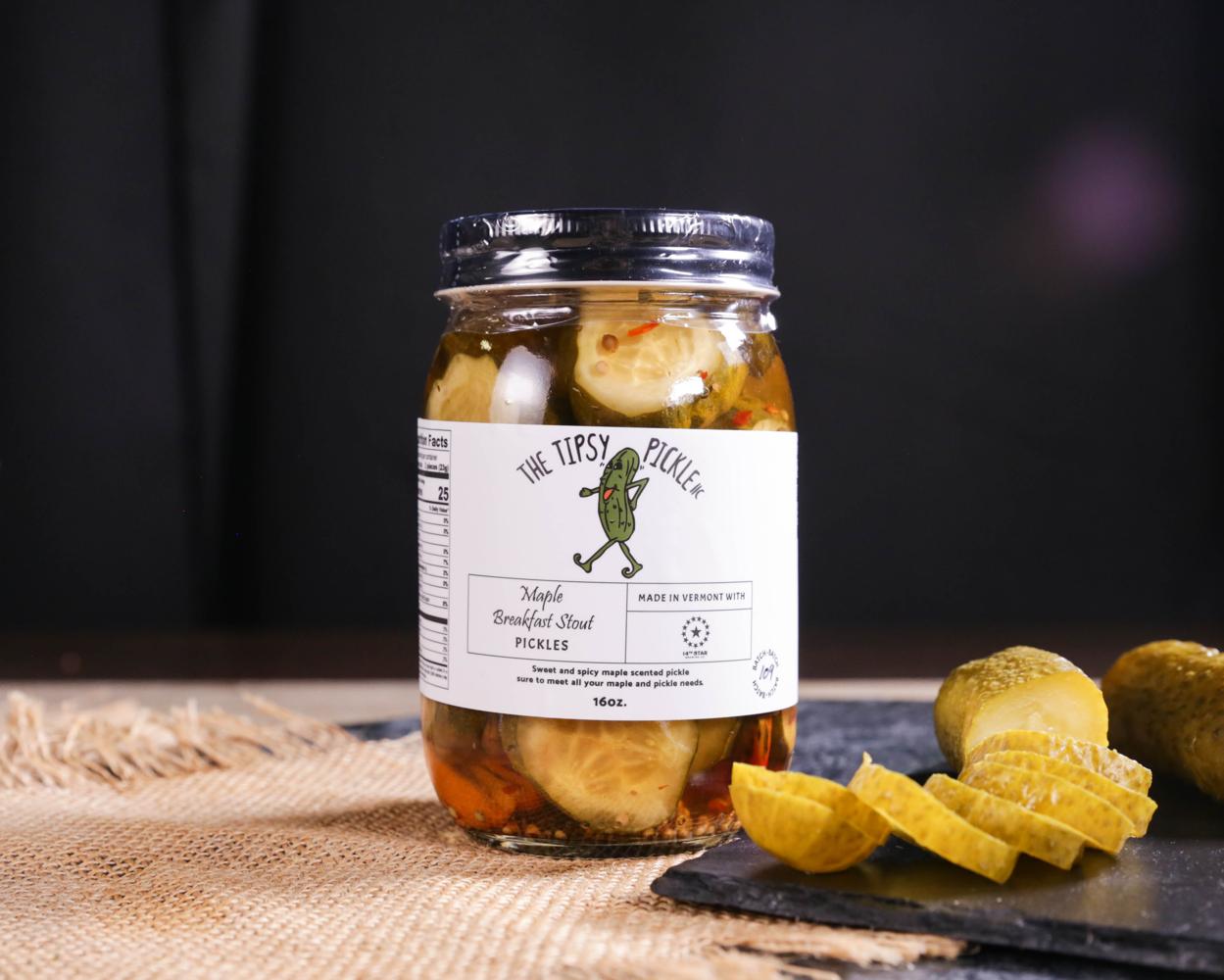 The Tipsy Pickle Maple Breakfast Stout Pickles