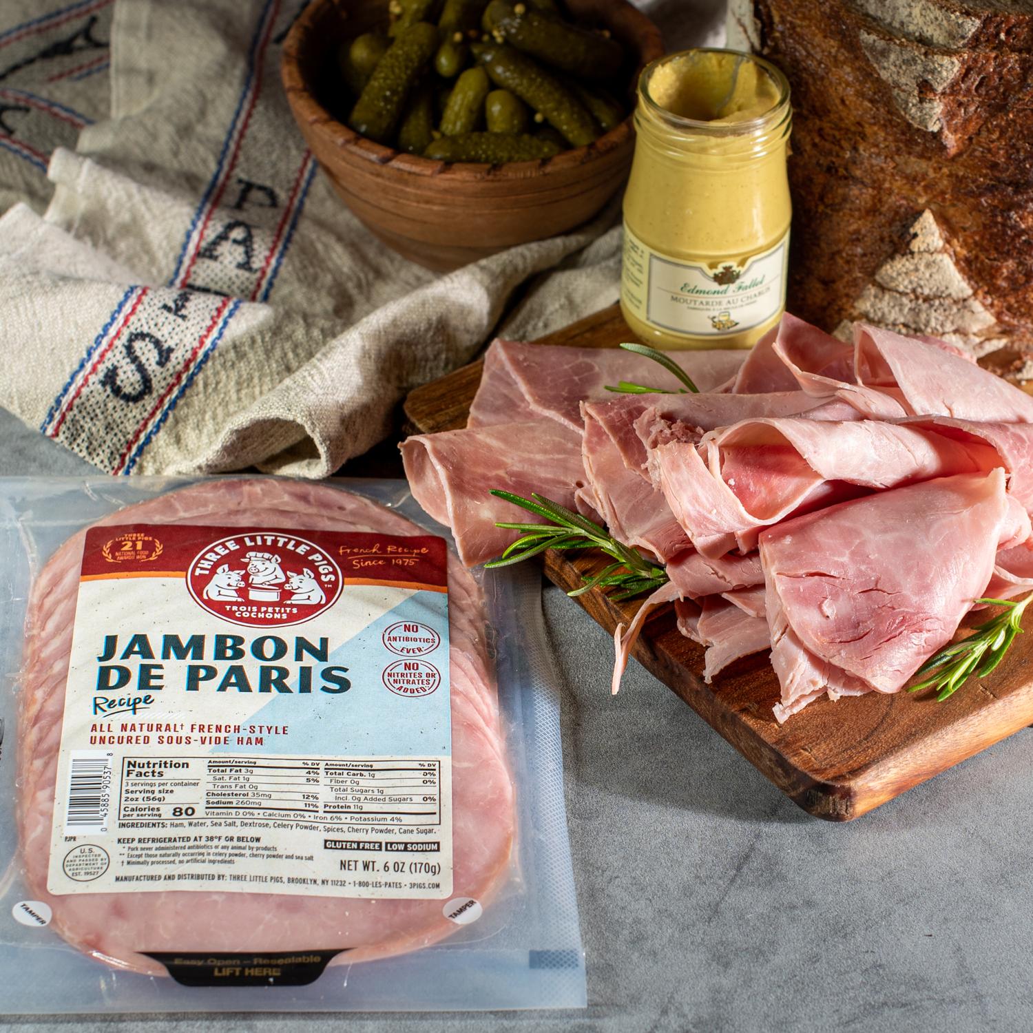 Three Little Pigs Jambon De Paris