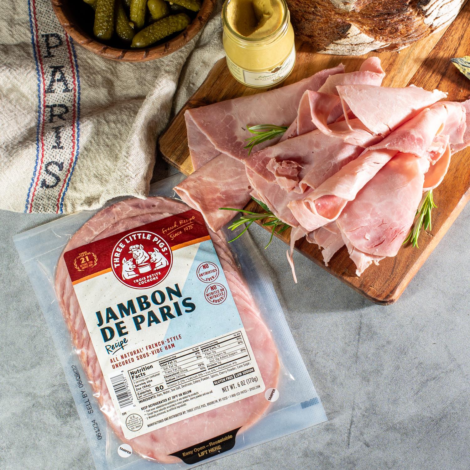 Three Little Pigs Jambon De Paris