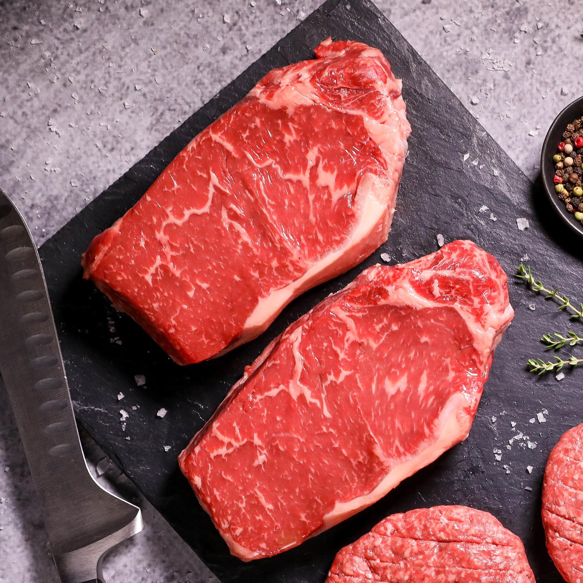 NY Strip Steaks