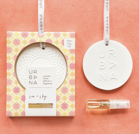 Urbana spa gift set Sun and Sky stone with oil