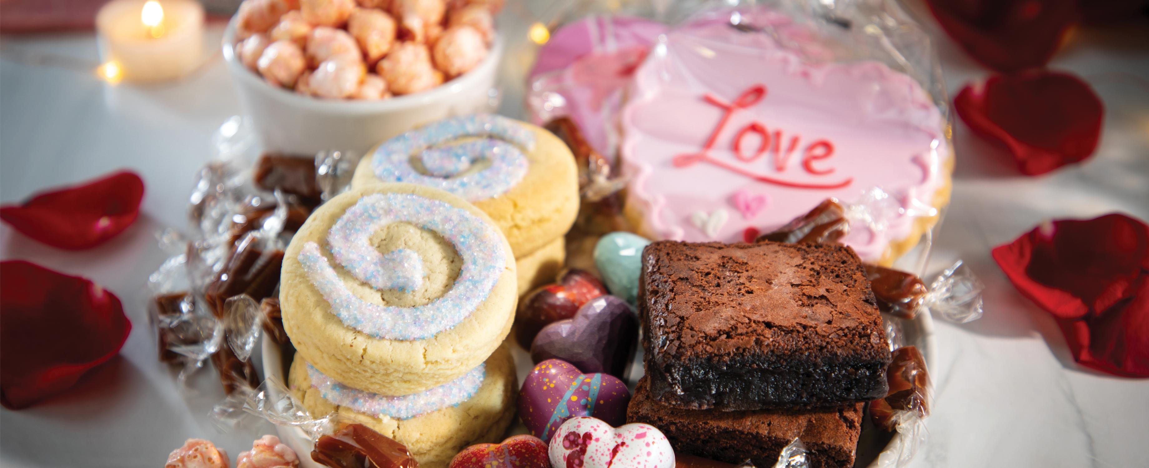 Valentine's Day Cookie & Candy Gift Box