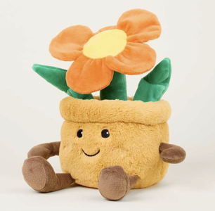 Warmies Orange Flower Pot