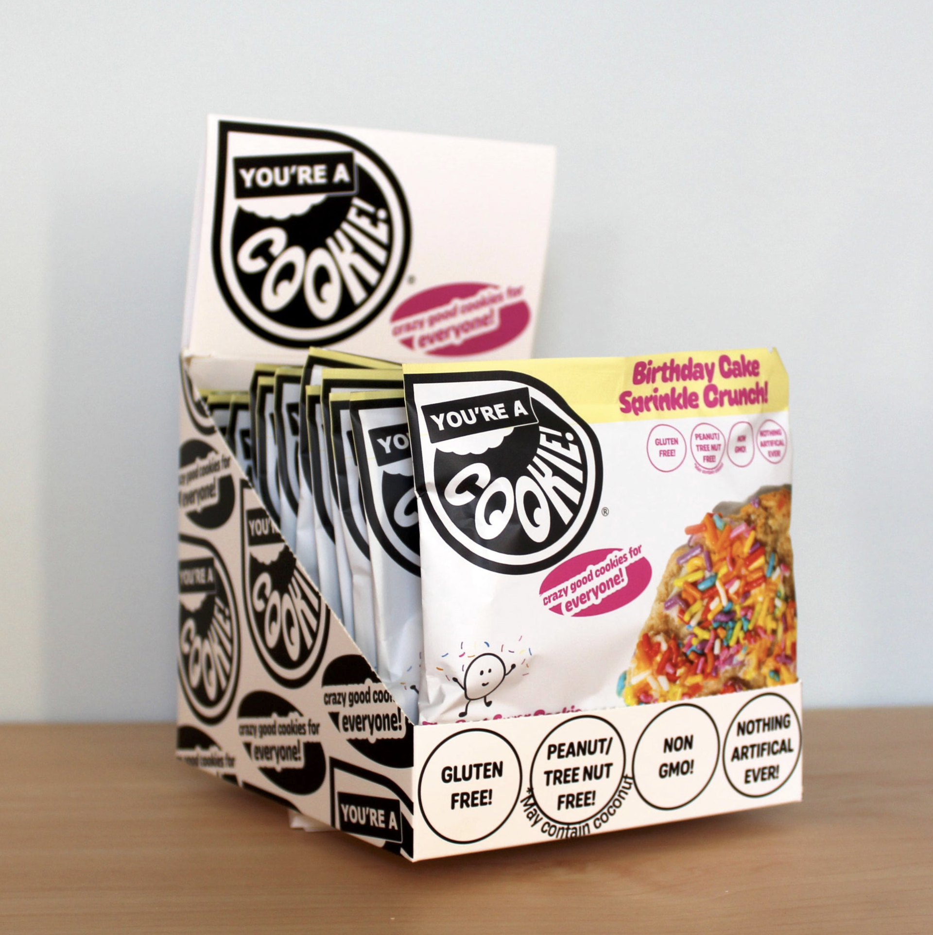 irthday cake sprinkle crunch cookies