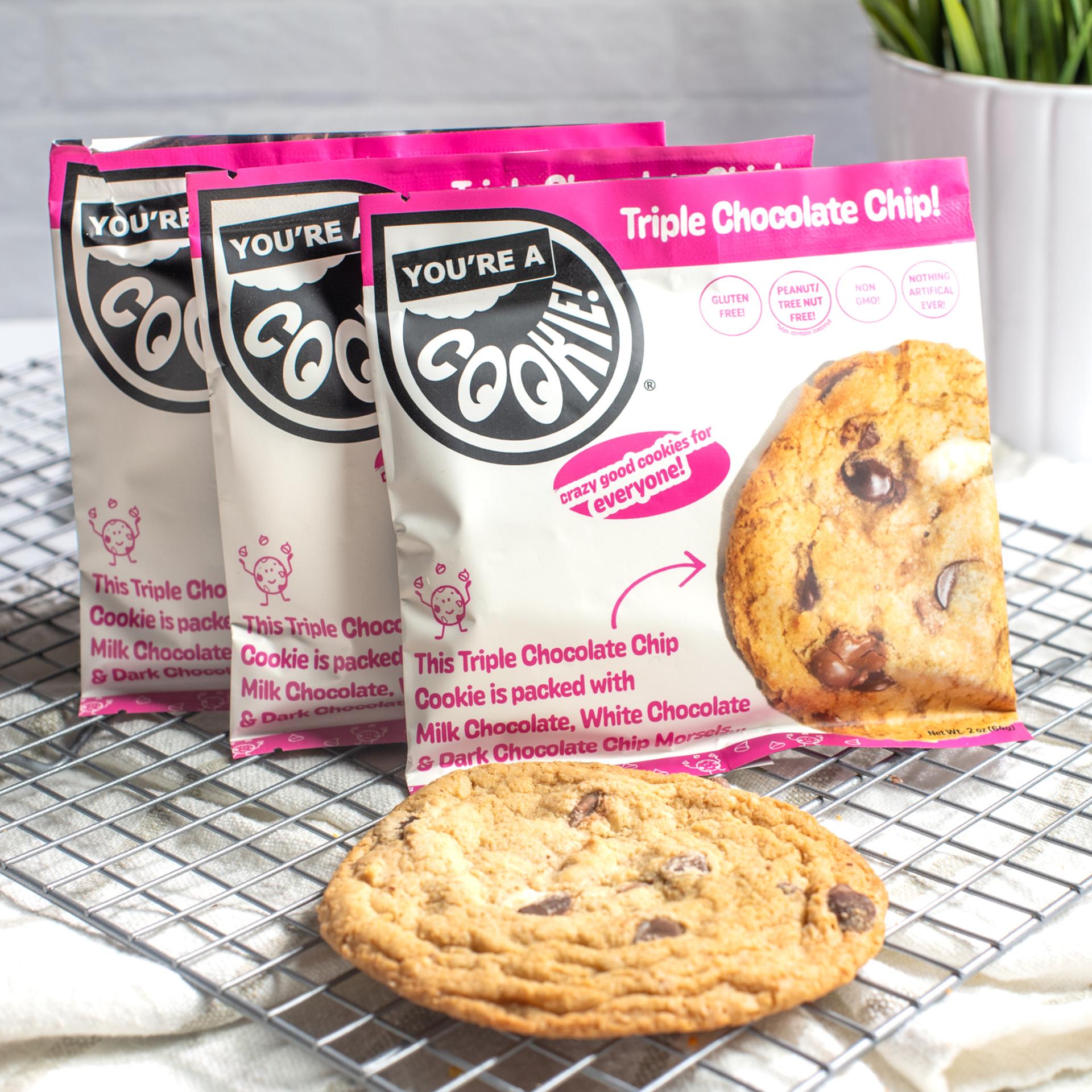 Youre a cookie Triple Chocolat eChip Cookie